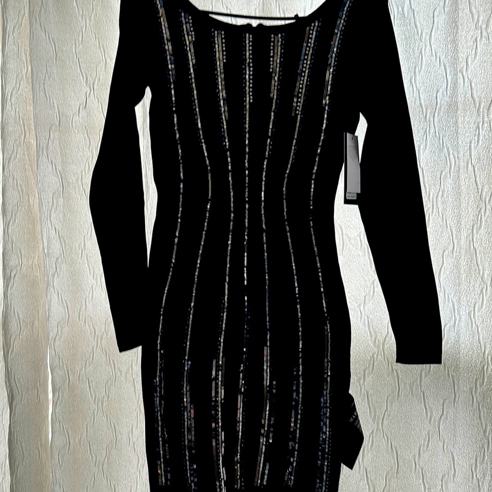 New black guess dress